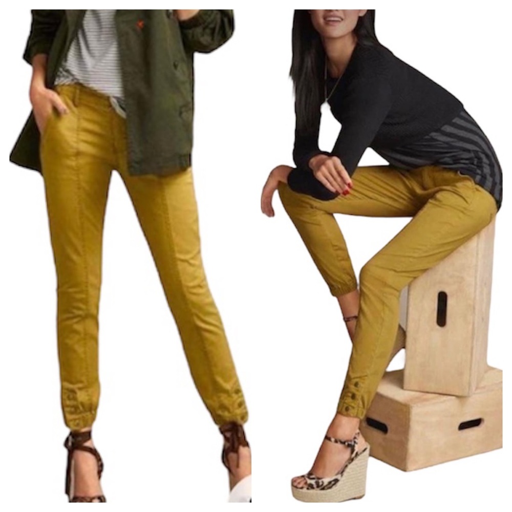 CAbi Tracker Pant.  #5504.  Gold.  Size 00.
